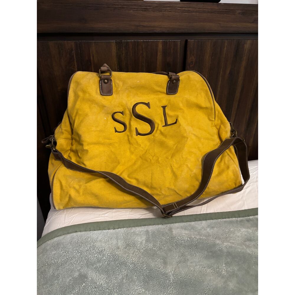 Large Pottery Barn Weekender Duffel bag - sold as listed